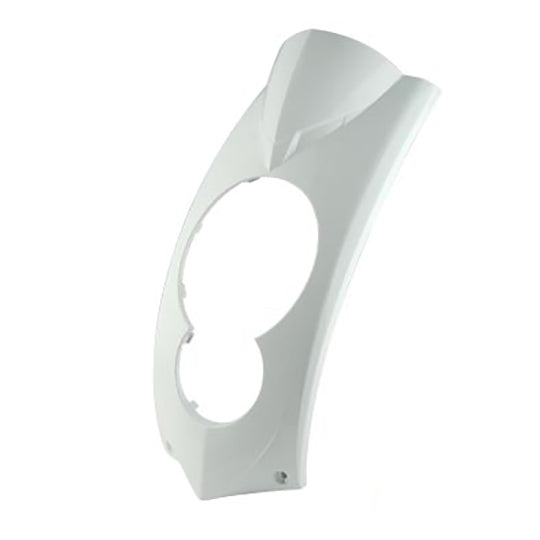 TABLIER AV/FACE AV SCOOTER TUN'R ADAPT. LUDIX BLANC (PEINT) (COMPTEUR TRIANGULAIRE)