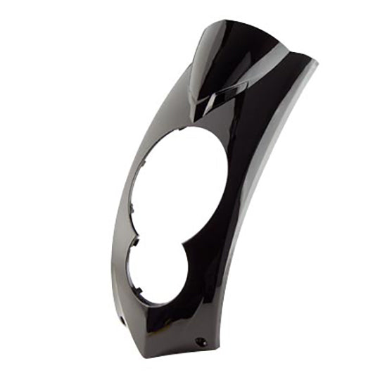 TABLIER AV/FACE AV SCOOTER TUN'R ADAPT. LUDIX NOIR (PEINT) (COMPTEUR ROND)