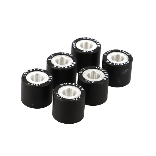 ROULEAU/GALET MAXI SCOOTER DOPPLER 19X17  8,5 G. (X6) ADAPT. 125 PIAGGIO X9/X8/X7/LIBERTY