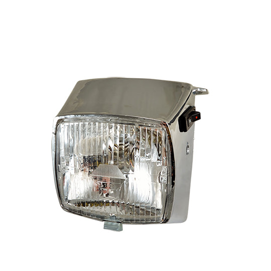 OPTIQUE/PHARE CYCLO TEKNIX* ADAPT. 103 MVL/VOGUE/CHRONO - COMPLET 12 VOLT - CHROME