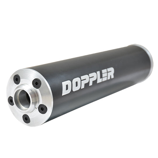 SILENCIEUX/CARTOUCHE MECABOITE DOPPLER ER1 NOIR MONTAGE UNIVERSEL D.70MM