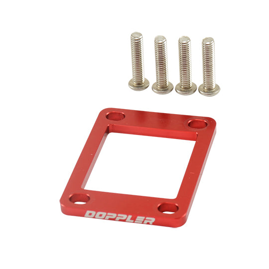 CALE ADMISSION CLAPET MECABOITE DOPPLER ADAPT. AM6/DERBI EURO2/EURO3/EURO4 5MM - ROUGE