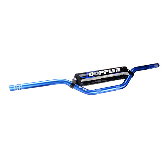 GUIDON MECABOITE DOPPLER CROSS-BAR ALU BLEU (L740 H 70) + MOUSSE
