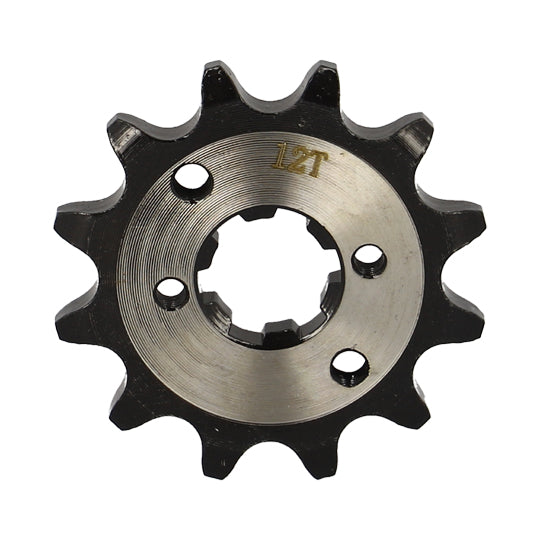PIGNON MECABOITE D12 DOPPLER ADAPT. DERBI SENDA/GPR/GSM 1999-> 420 12 DTS - COATING NOIR