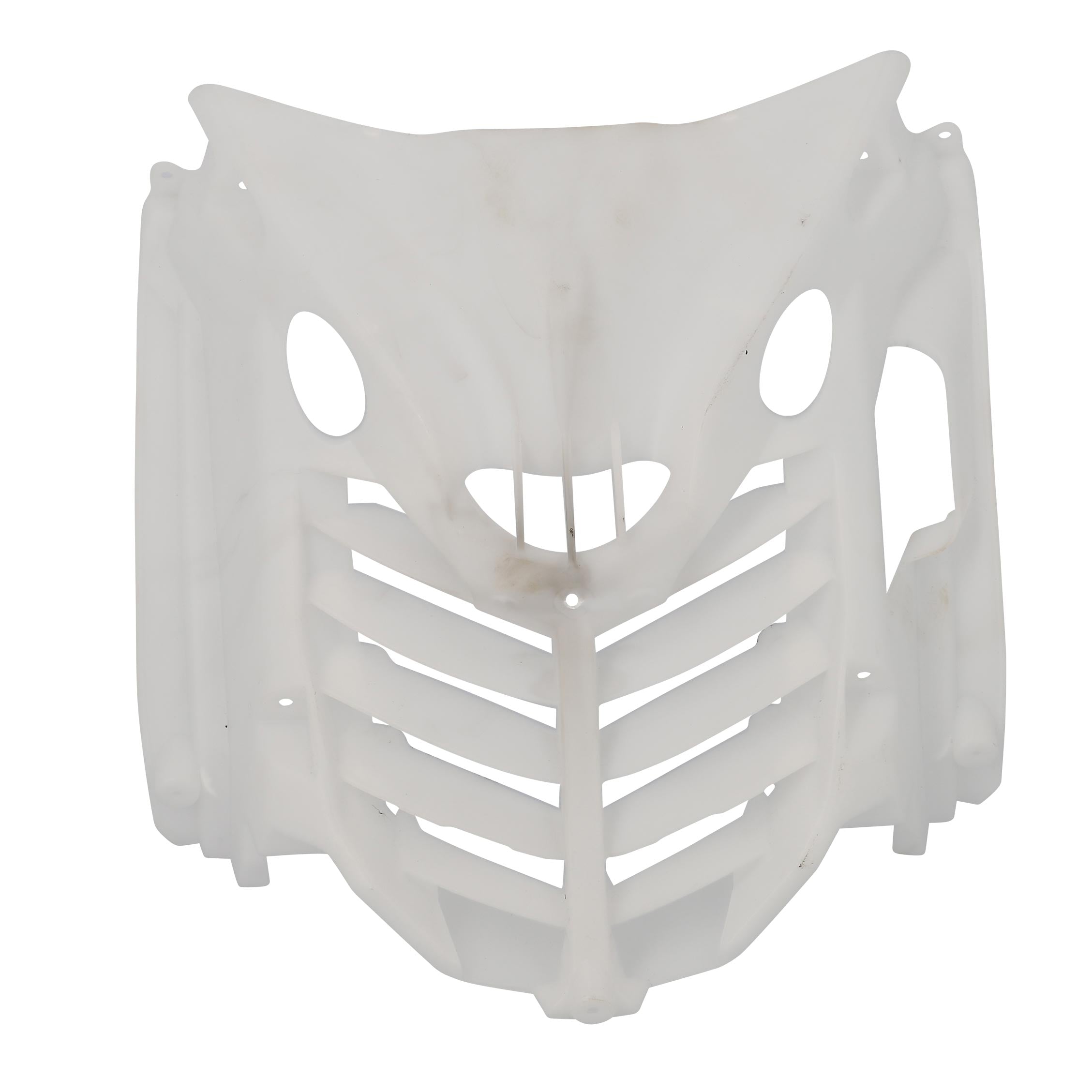 CACHE INTERIEUR/GRILLE RADIATEUR TUN'R NITRO/AEROX ->2013  BLANC