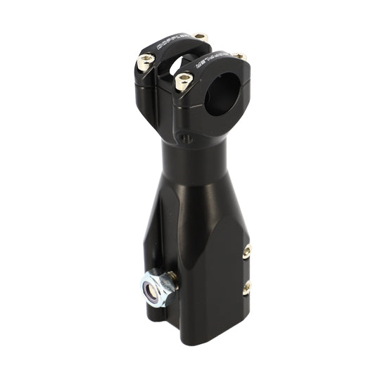 POTENCE SCOOTER DOPPLER ADAPT. LUDIX/JET FORCE NOIR MAT (D.22MM)