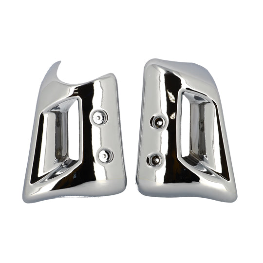 ECOPE DE RADIATEUR CYCLO ADAPT. PEUGEOT 103 SPX/RCX - CHROME (X2) PHASE 2