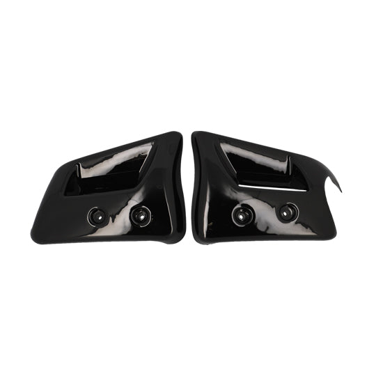 ECOPE DE RADIATEUR CYCLO ADAPT. PEUGEOT 103 SPX/RCX - NOIR (X2) PHASE 2