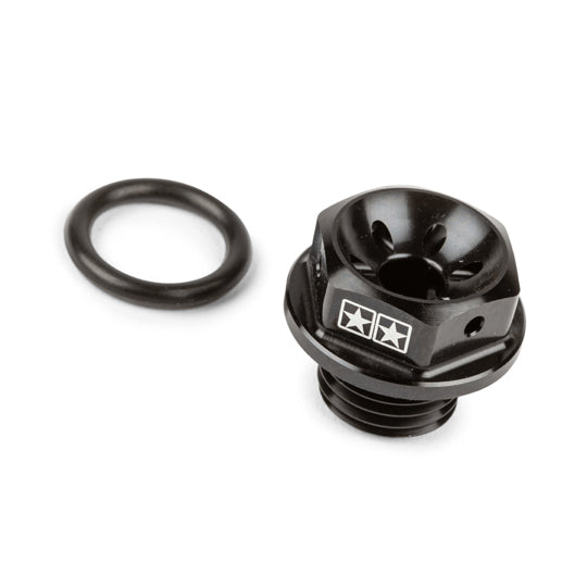 BOUCHON HUILE SCOOTER STAGE6 ADAPT.BOOSTER/BW'S/NITRO/AEROX/STUNT/SLI DER/OVETTO - NOIR