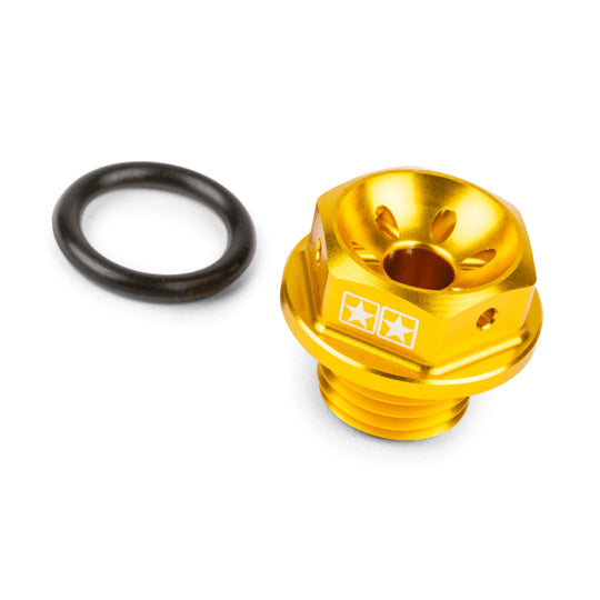 BOUCHON HUILE SCOOTER STAGE6 ADAPT. BOOSTER/BW'S/NITRO/AEROX/STUNT/SLIDER/OVETTO - JAUNE