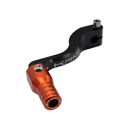 SELECTEUR VITESSE KRM ADAPT. AM6 ALU NOIR/ORANGE (REPLIABLE)
