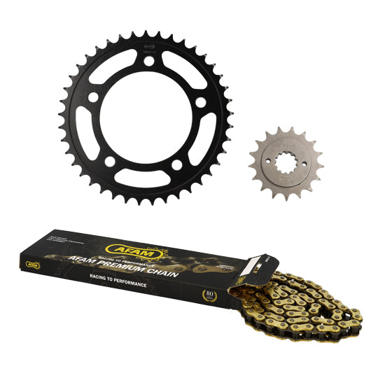 KIT CHAINE AFAM ADAPT. HONDA VT 750 C2 1997-2001 17X41 122M (DEMULT. ORIGINE)