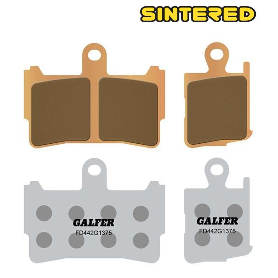 PLAQUETTE FREIN 215 GALFER FD442G1375 HONDA VFR 1200 (PR)