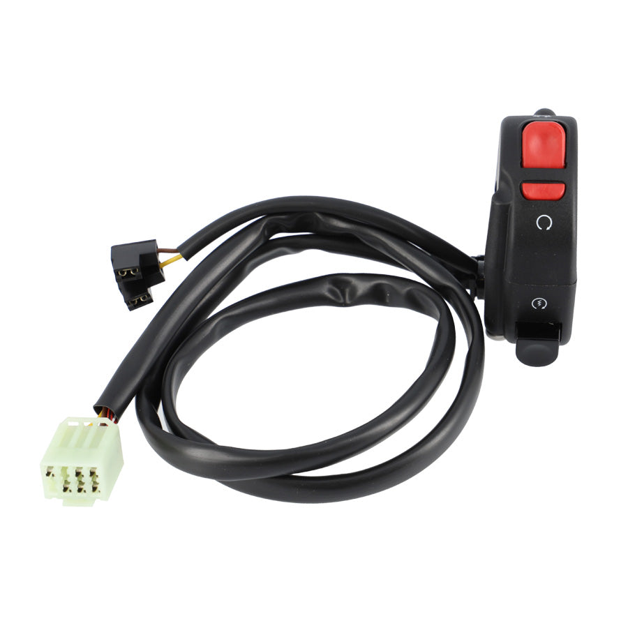 COMMODO / COMMUTATEUR DROIT DOMINOUNIVERSEL NOIR YAMAHA R3