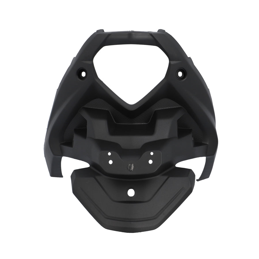 ENTOURAGE/SUPPORT PLAQUE/FEU ARRIÈRE TUN'R ADAPT. NITRO/AEROX 2013-2017 NOIR (OEM 1PH-F168