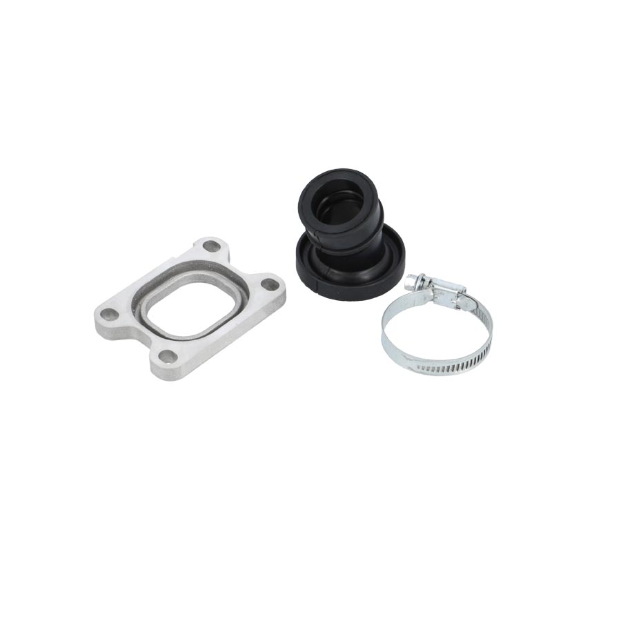 PIPE ADMISSION MECABOITE POLINI ADAPT. AM6/DERBI EURO2/EURO3/EURO4 ORIENTABLE 360° D.21