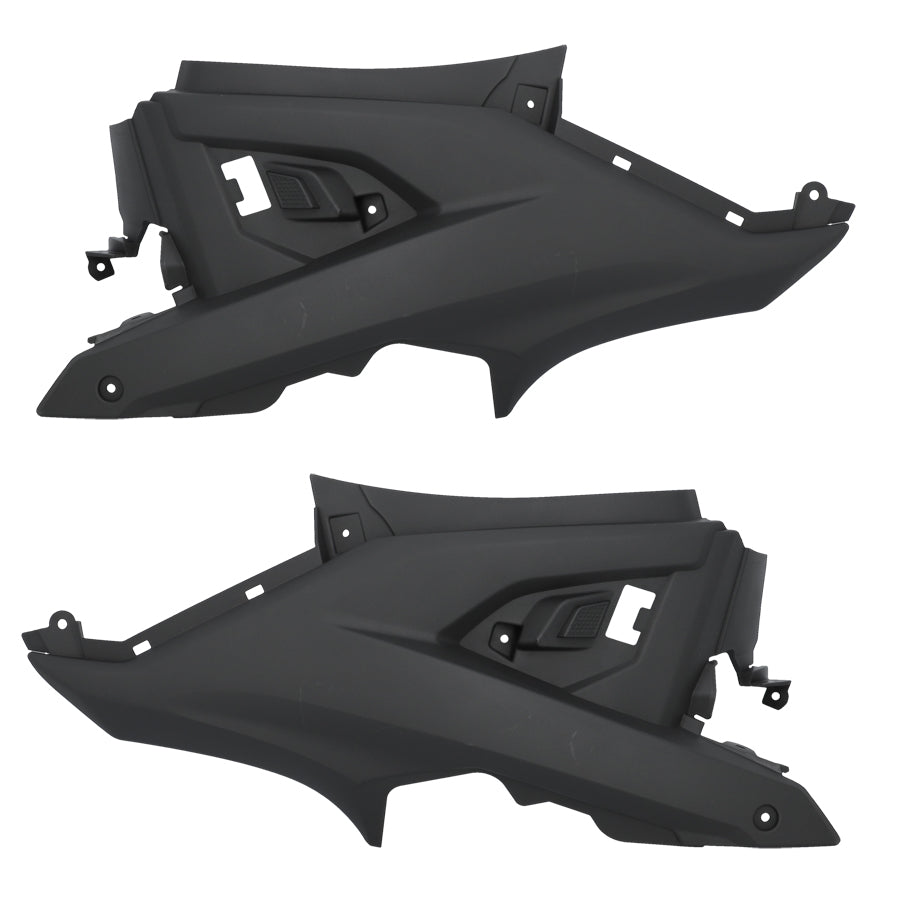 CACHE LATERAL / MOTEUR SCOOTER TUN'R ADAPT. NITRO/AEROX 2013->2018 NOIR (PR)
