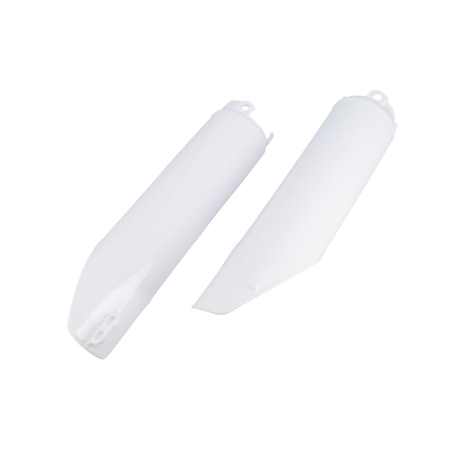 PROTECTION FOURCHE MECABOITE/MOTO OEM RIEJU 50/125 MRT PRO/TROPHY/MARATHON PRO - BLANC (X2